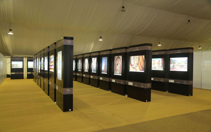 Organizing exhibitions and conferences