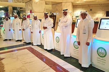 Organizing exhibitions and conferences