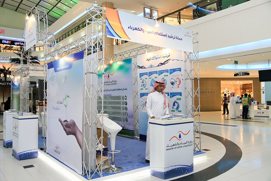 Organizing exhibitions and conferences